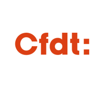 LOGO CFDT BLANC
